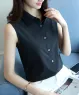 Áo sơ mi sát nách màu Đen