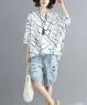 Áo cánh dơi hình khối form rộng màu Trắng